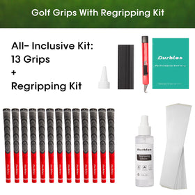 Durbles alignment arrows aid quick, precise grip setup.