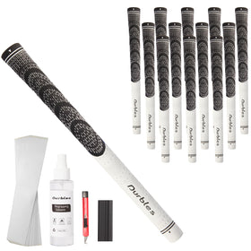 Durbles all weather corded rubber golf grips offer steady traction