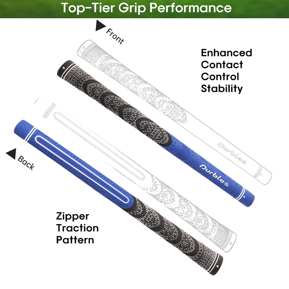 Durbles regripping kit included for at‑home grip refresh