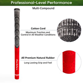 Durbles regripping kit included for at-home grip installation.