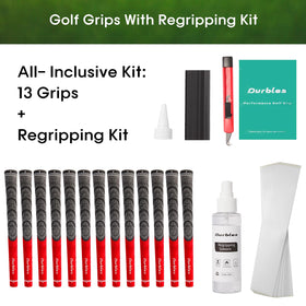 Durbles standard and midsize grips provide ergonomic fit for different hands.