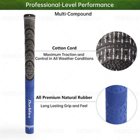 Durbles Golf Grips Zipper Traction: improved club contact in rain