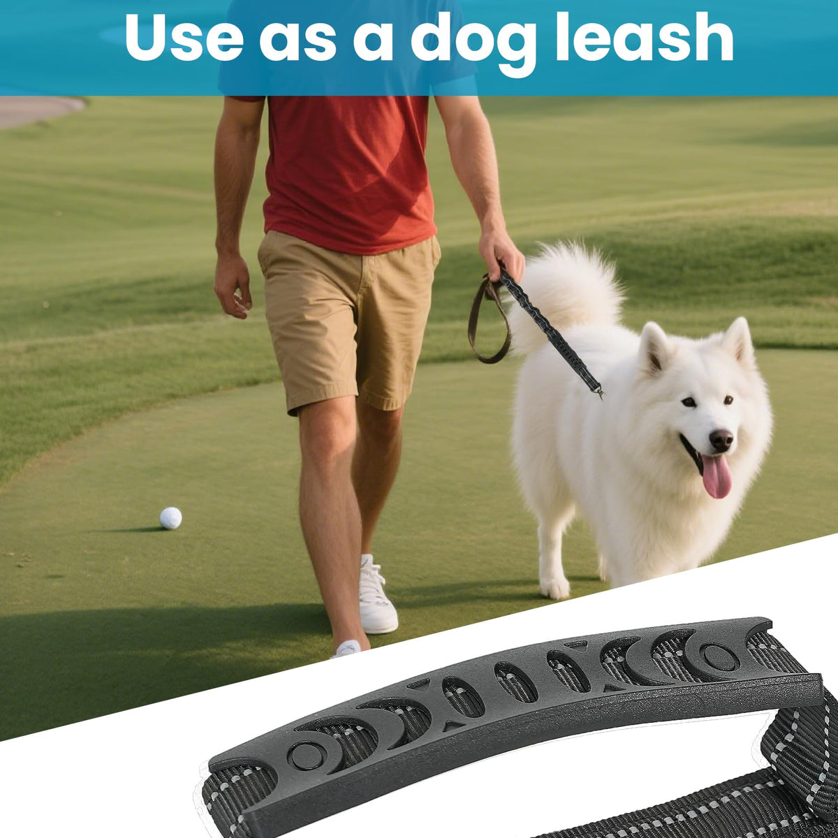 Easy to secure to trees or sturdy pillars when needed.