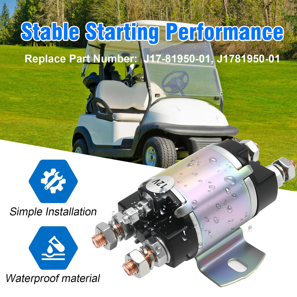 DUZFOREI J17-81950-01 solenoid quality inspection signals dependability.