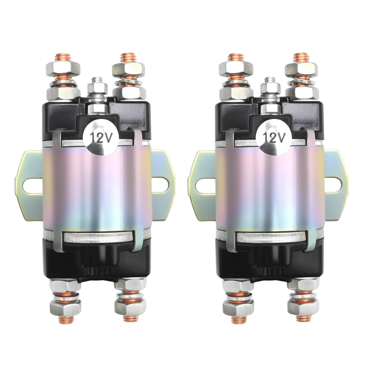 DUZFOREI J17-81950-01 solenoid full view offers reliable golf cart operation.