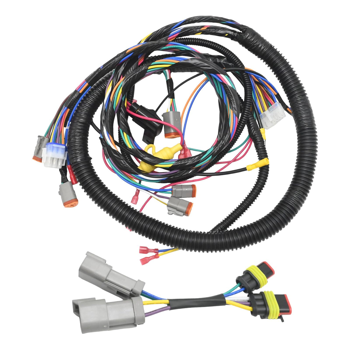 DUZFOREI wiring harness 103850301 with compact design for easier routing.