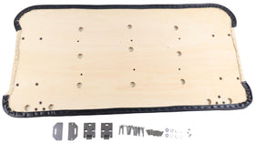DVPARTS golf-cart seat bottom assembly for EZGO, reliable replacement.
