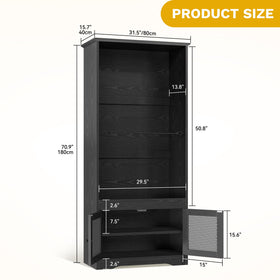 DWVO golf bag organizer features a sleek black finish for a premium look