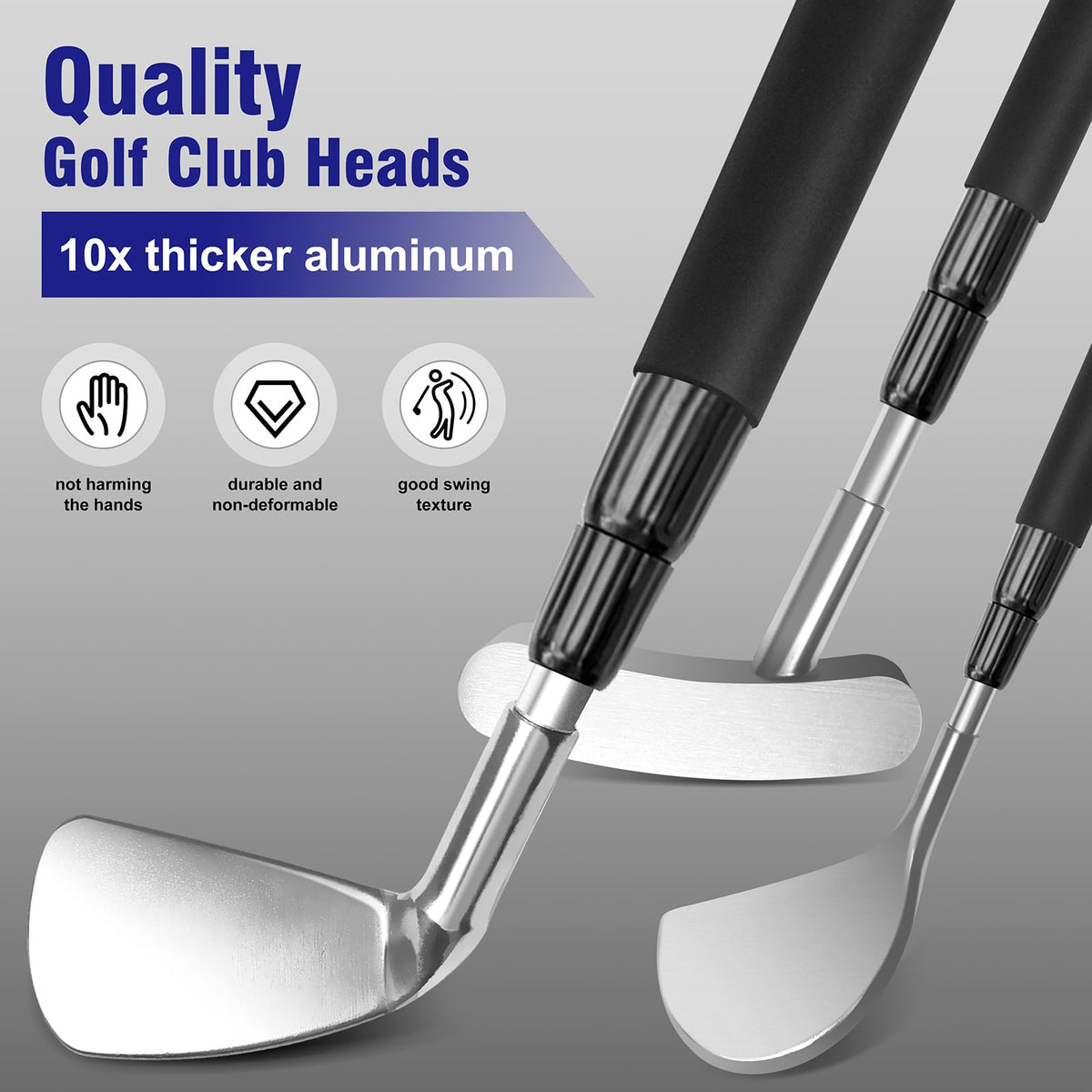 Dyienocs junior iron club helps teens refine accurate iron shots and control.