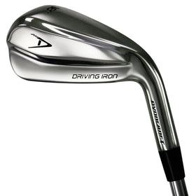 Dynacraft Driving Iron steel shaft with Uniflex supports reliable control.