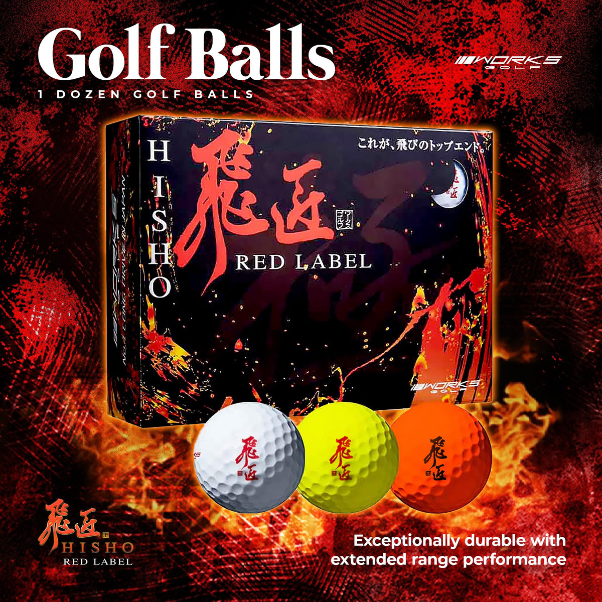 Dynagolf Super High Resilience Golf Ball featuring 322-dimples for stable flight.