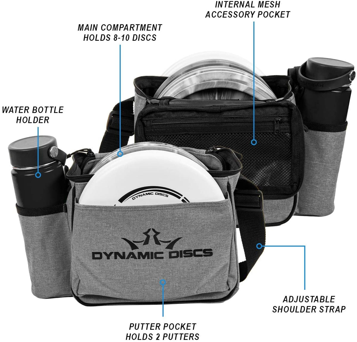 Dynamic Discs 3-disc golf set complete starter kit for new players.