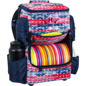 Dynamic Discs Combat Ranger backpack holds 18+ discs with room for essentials