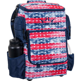 Dynamic Discs Combat Ranger backpack features ergonomic shoulder straps for all day comfort
