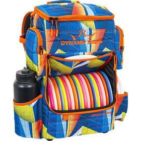 Dynamic Discs Combat Ranger top compartment, easy access to putters during rounds.