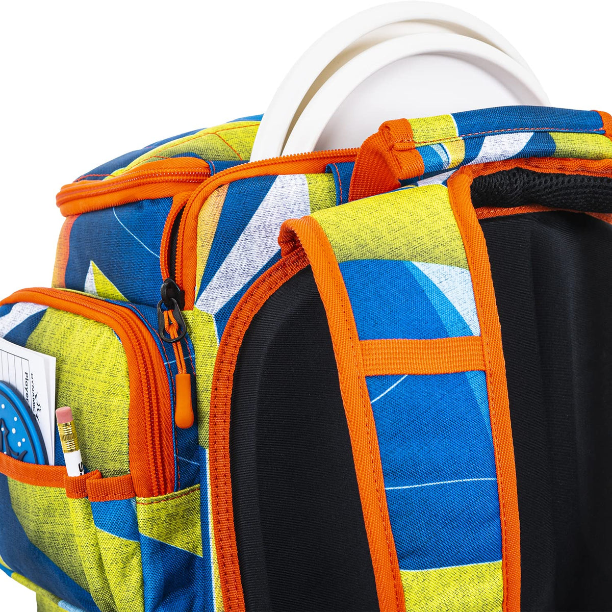 Dynamic Discs Combat Ranger weather-resistant material, durable bag for all conditions.
