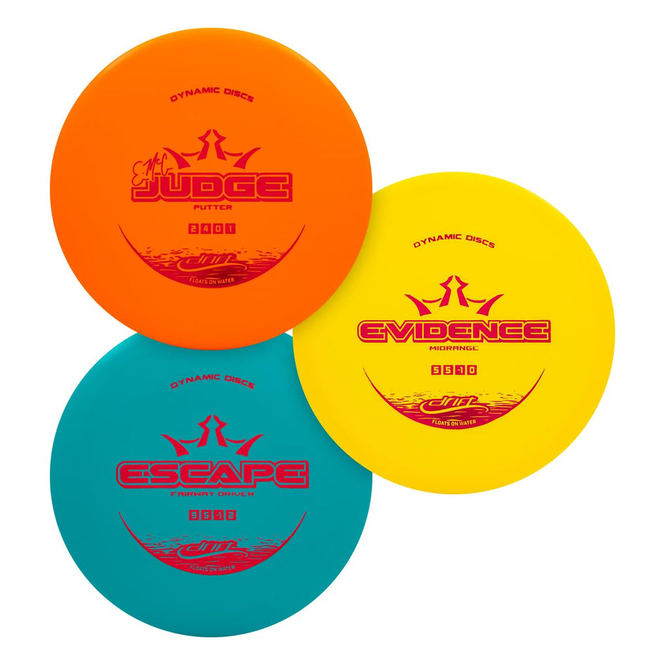 Dynamic Discs Drift EMAC Judge for precise putting and approach shots.