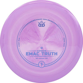 EMAC Truth weighs 173–176 g for controlled distance and precision.
