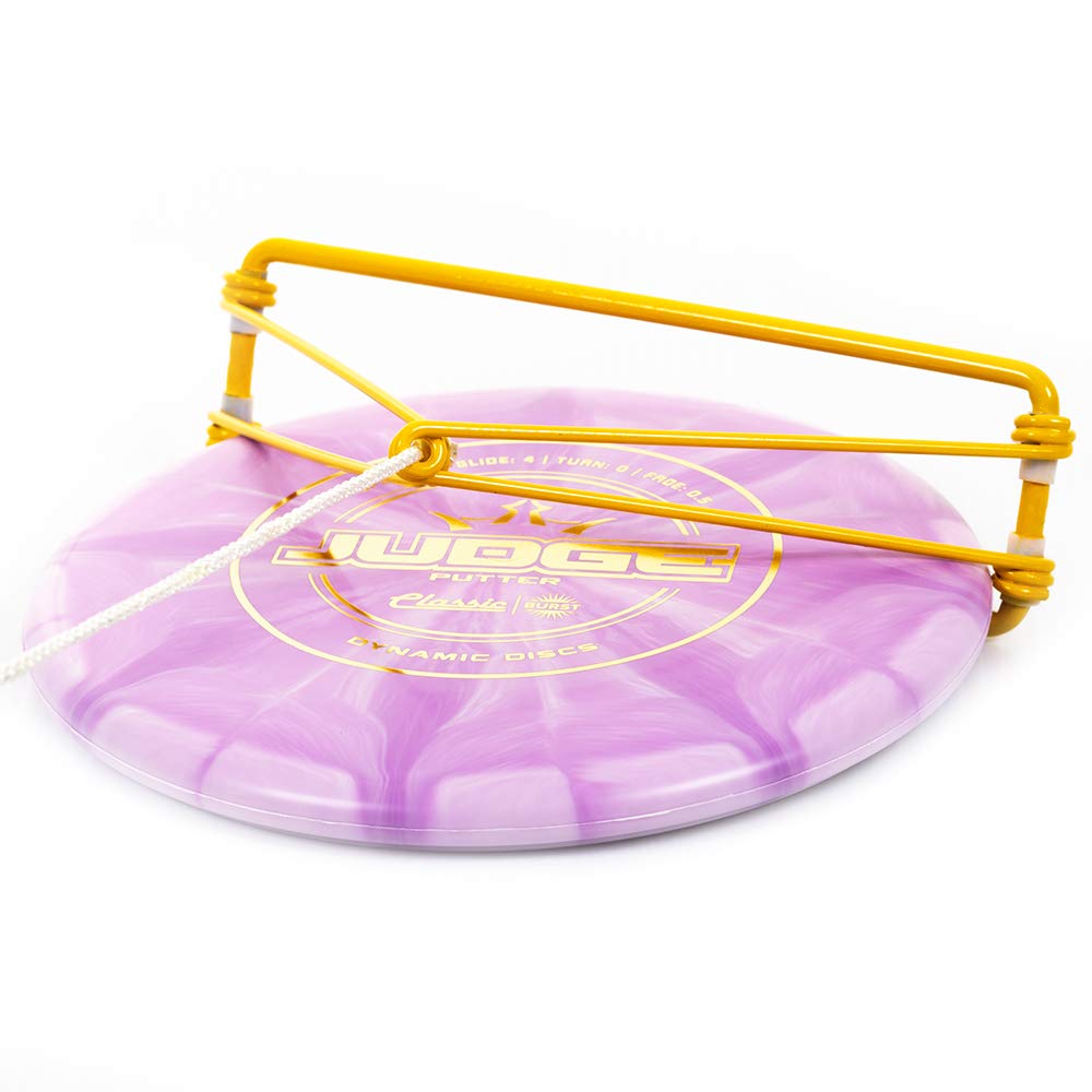 Dynamic Discs Golden Retriever folding mechanism in action for sunken discs