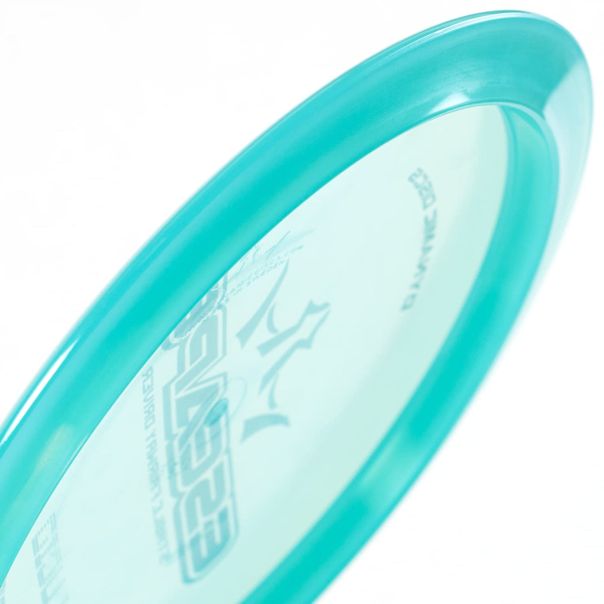 Dynamic Discs Lucid Escape glide-focused throw over an open fairway