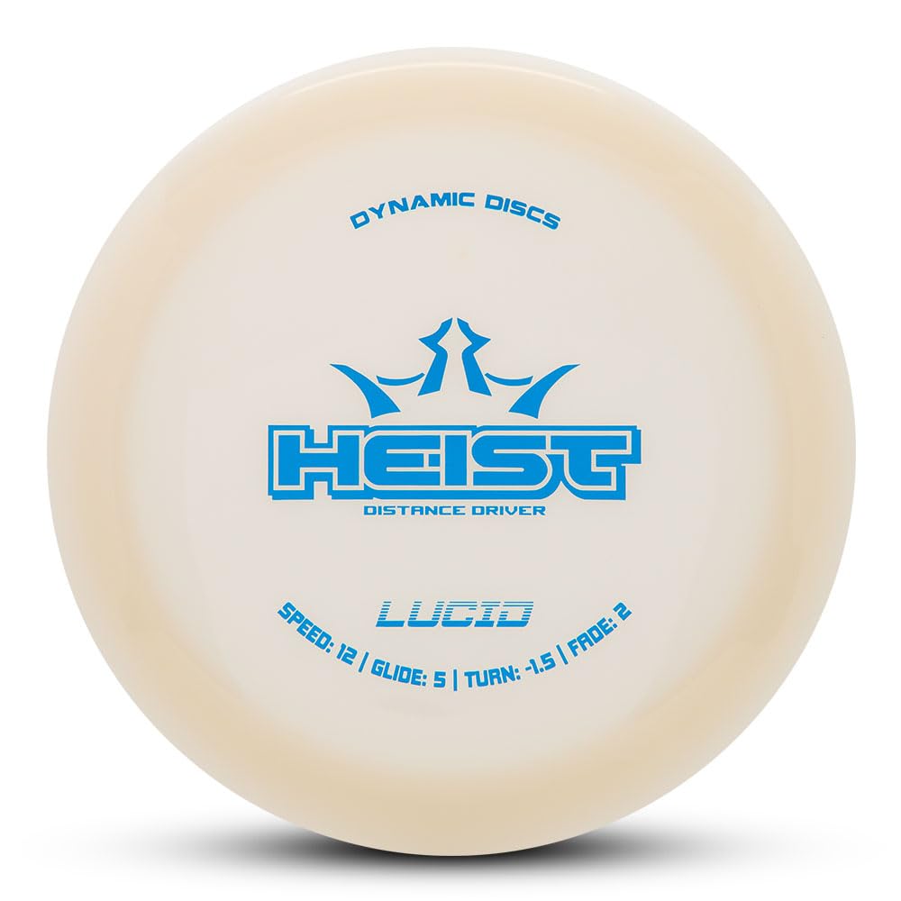 Dynamic Discs Lucid Heist in flight path shows stable distance with control.