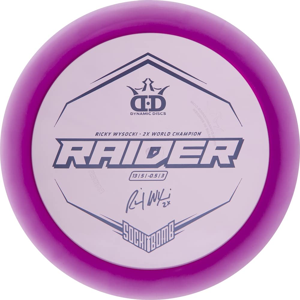 Lucid Ice plastic close-up emphasizes durability and grip for precise throws.