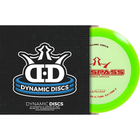 Dynamic Discs Lucid Trespass backhand drive with stable flight