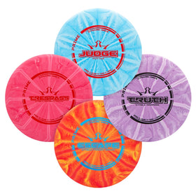 Dynamic Discs Prime Burst 4-Disc Set front view for beginners practice