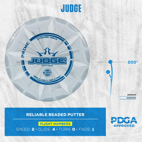 Mini marker for round management and lie marking with Prime Burst set.