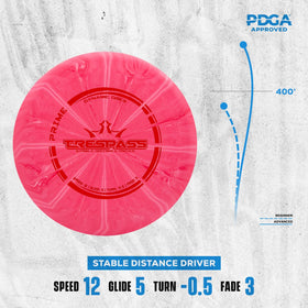 Dynamic Discs Prime Burst in-hand throw for starter practice.