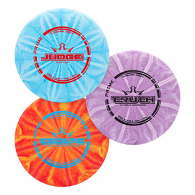 Dynamic Discs Prime Burst Judge putter with grippy blend for precise putting
