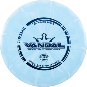 Dynamic Discs Prime Burst mini marker included for easy course marking.