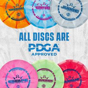 Dynamic Discs Prime Burst starter kit packaging highlights beginner-friendly set
