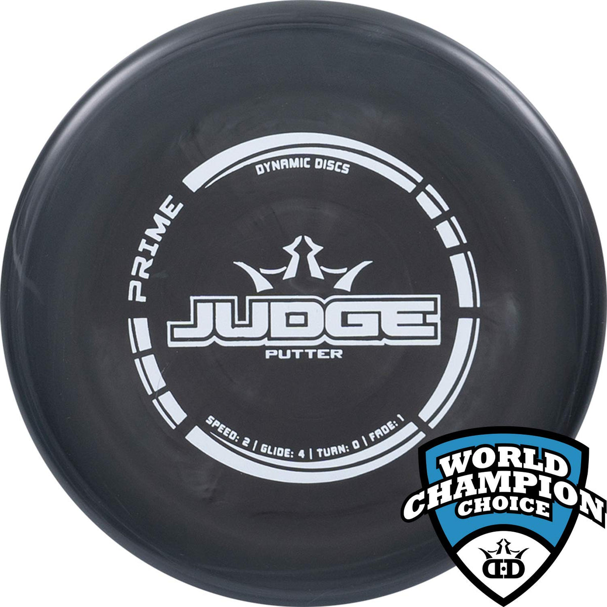 Dynamic Discs Prime Judge 5-pack flight path demo indicates straight putts