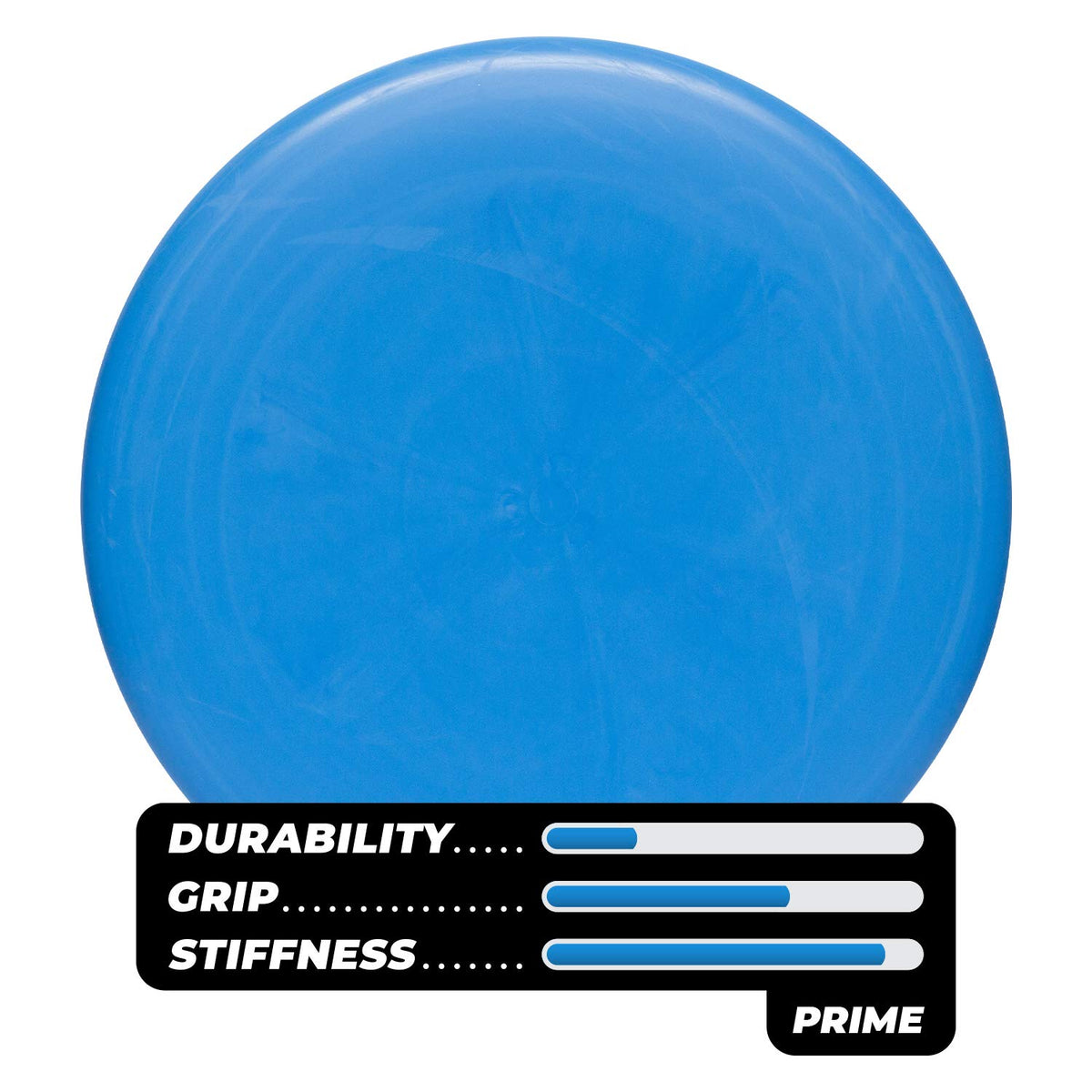 Dynamic Discs Prime Judge 5-pack in hand for beginner practice