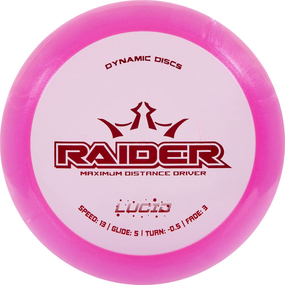 Dynamic Discs Raider 165-169g weight enabling versatile throws