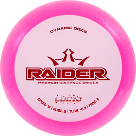 Dynamic Discs Raider 165-169g weight enabling versatile throws