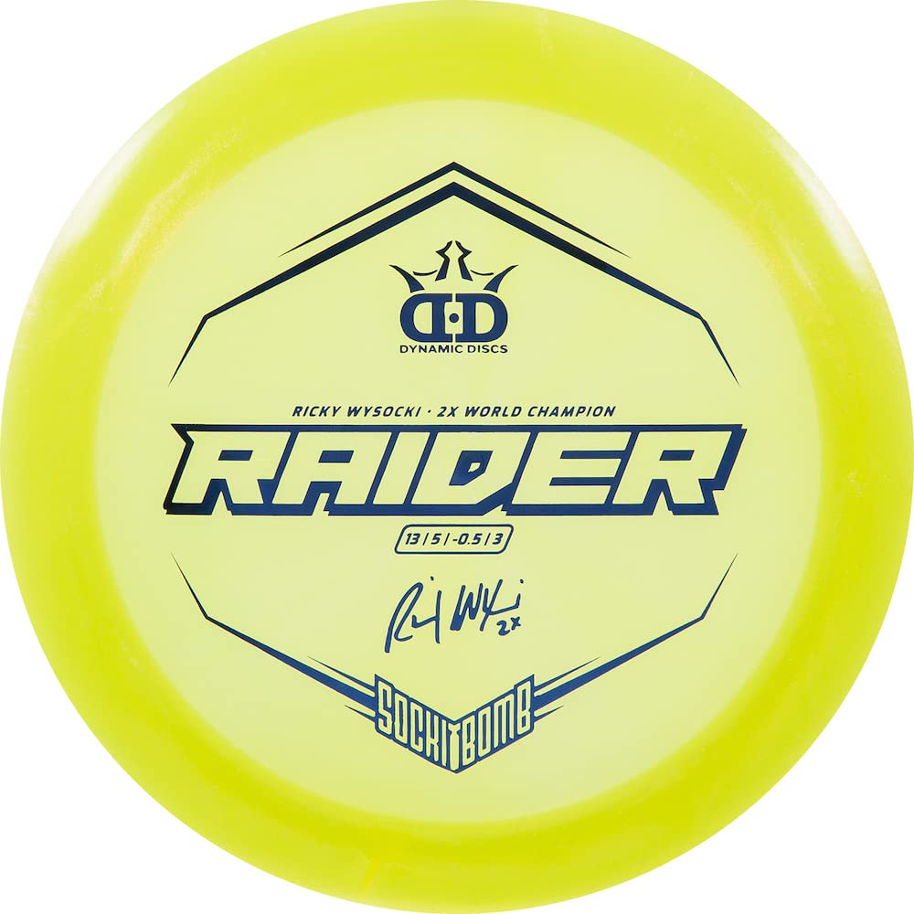 Overstable Raider finishing forward helps power players gain distance.