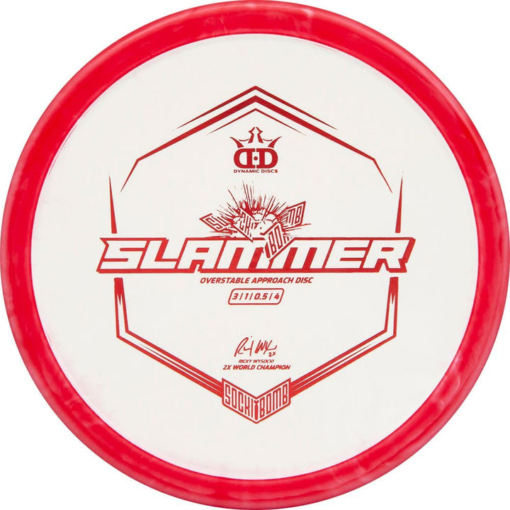 Dynamic Discs Ricky Wysocki Ignite Stamp Slammer Putter ideal for precise approach shots