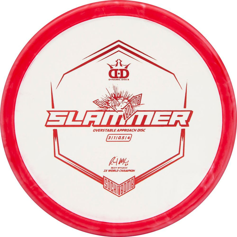 Dynamic Discs Ricky Wysocki Ignite Stamp Slammer Putter ideal for precise approach shots