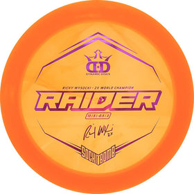 Ricky Wysocki Sockibomb hot stamp on Raider highlights limited edition design for collectors.