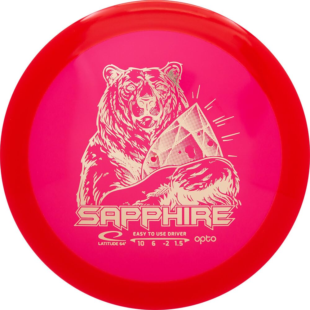 Latitude 64 Opto Sapphire understable distance driver 165g; beginner friendly and easy to control.