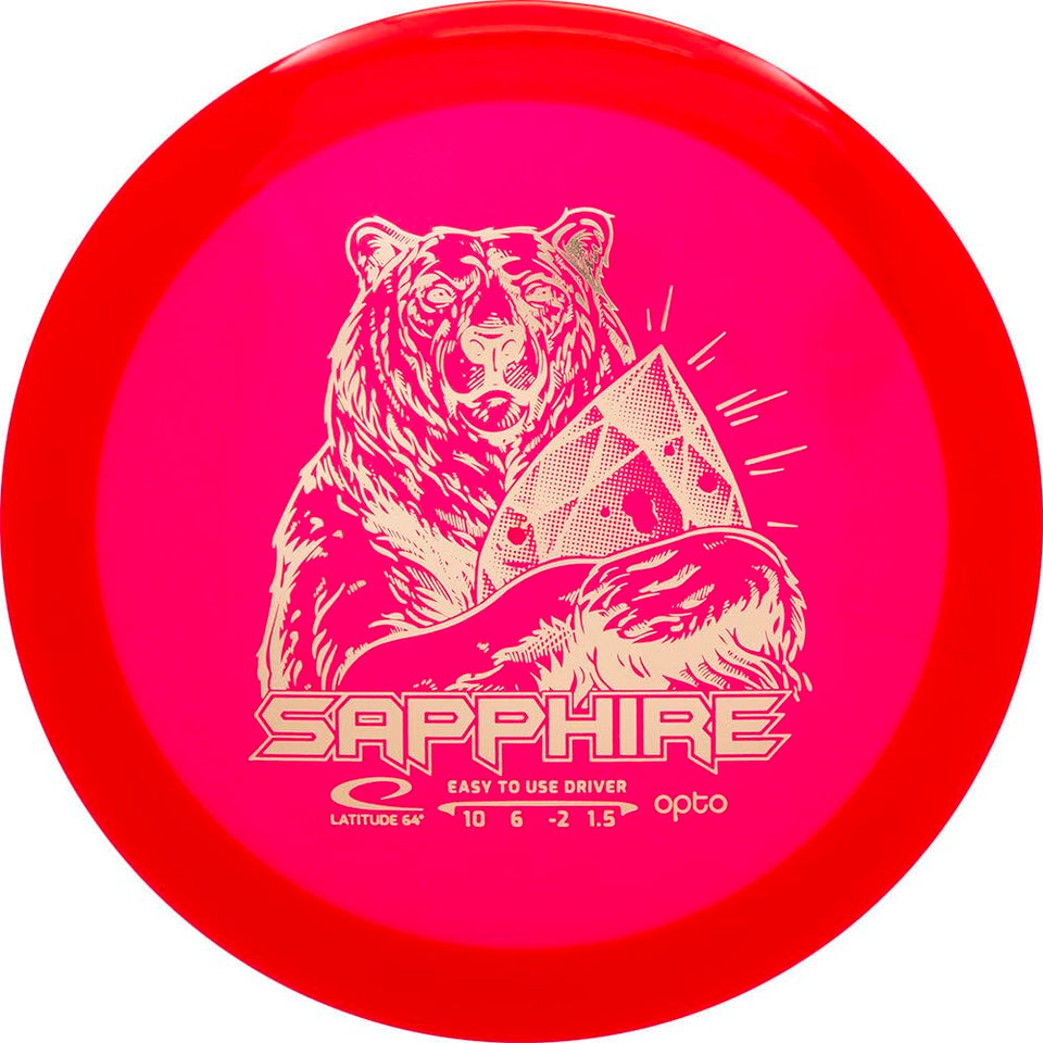Latitude 64 Opto Sapphire understable distance driver 165g; beginner friendly and easy to control.