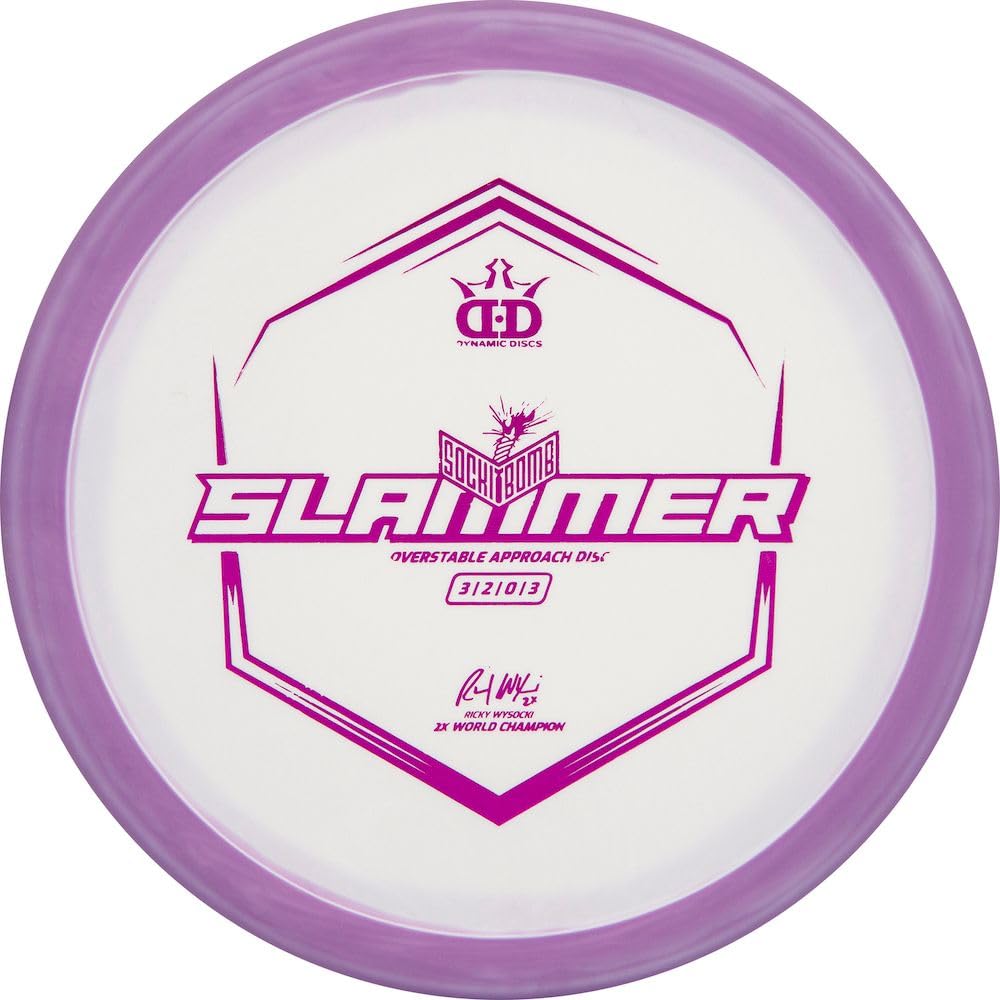 Dynamic Discs Supreme Classic Orbit plastic closeup showing durable grip and precision.