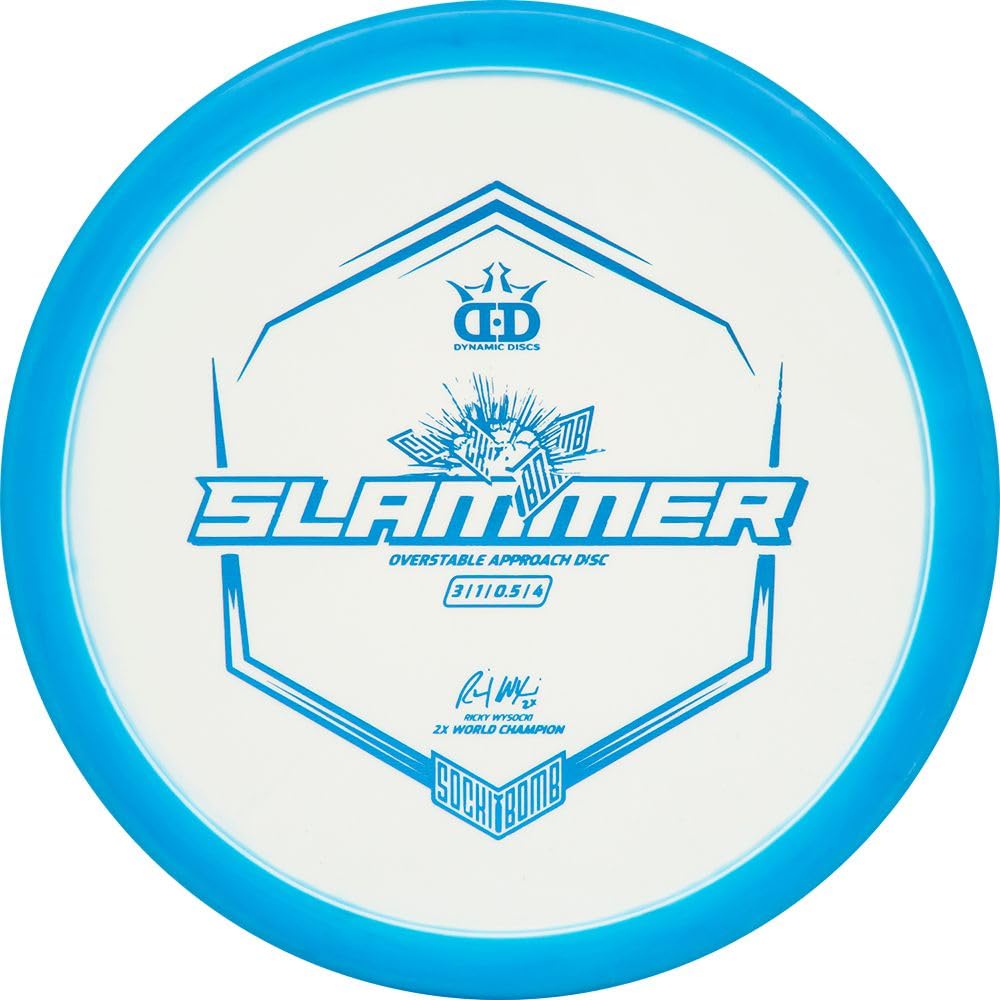 Dynamic Discs Supreme Classic Orbit Slammer Putter offers reliable overstable control