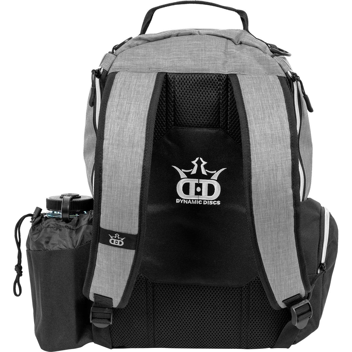 Dynamic Discs Trooper Backpack in use by a disc golfer on the course