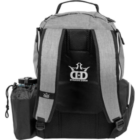 Dynamic Discs Trooper Backpack in use by a disc golfer on the course