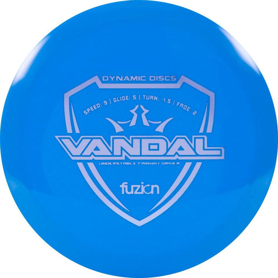 Dynamic Discs Vandal front view highlights precise control and versatility