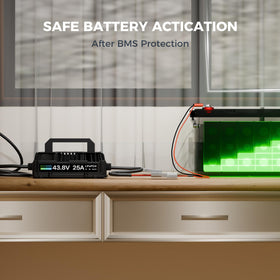 Dyness 36V charger auto shut-off prevents wasteful charging