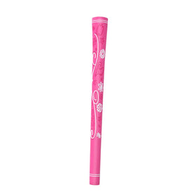 DYNWAVE pink-pattern women golf grips offer stylish, secure swing control.